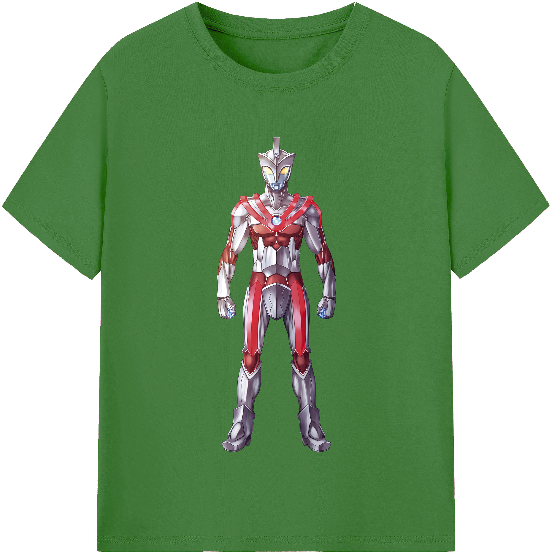（画像用） ウルトラマン Ultraman レディースカジュアルプリントTシャツ（綿100％）